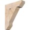 Ekena Millwork Traditional Slat Smooth Bracket, Douglas Fir, 5 1/2"W x 22"D x 26"H BKT06X22X26TRA06SDF - alternate 1
